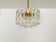 Austrian Palazzo Ice Glass Chandelier by J.T. Kalmar