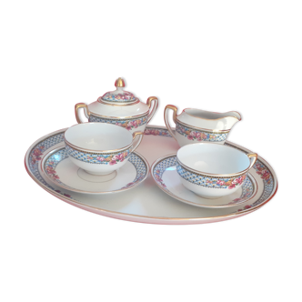 Porcelain set of the years 30 Raynaud Limoges