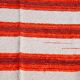 Tapis artisanal en coton recyclé - Orange