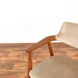 Mid-Century Danish Teak Armchair by Svend Åge Eriksen for Glostrup, 1960s.