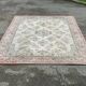 Tapis persan en laine rouge