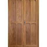 Parisian-style pine wardrobe, renovated