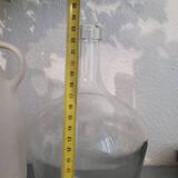 1 liter demijohn in transparent glass