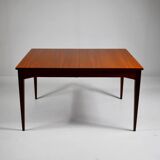 Large teak dining table. 1960s.