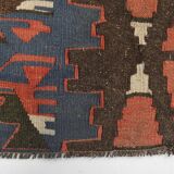Blue & Brown Vintage Kilim Rug 158x275Cm SK 35367
