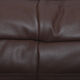 Togo 3 seater sofa in brown leather designed by Michel Ducaroy 1973