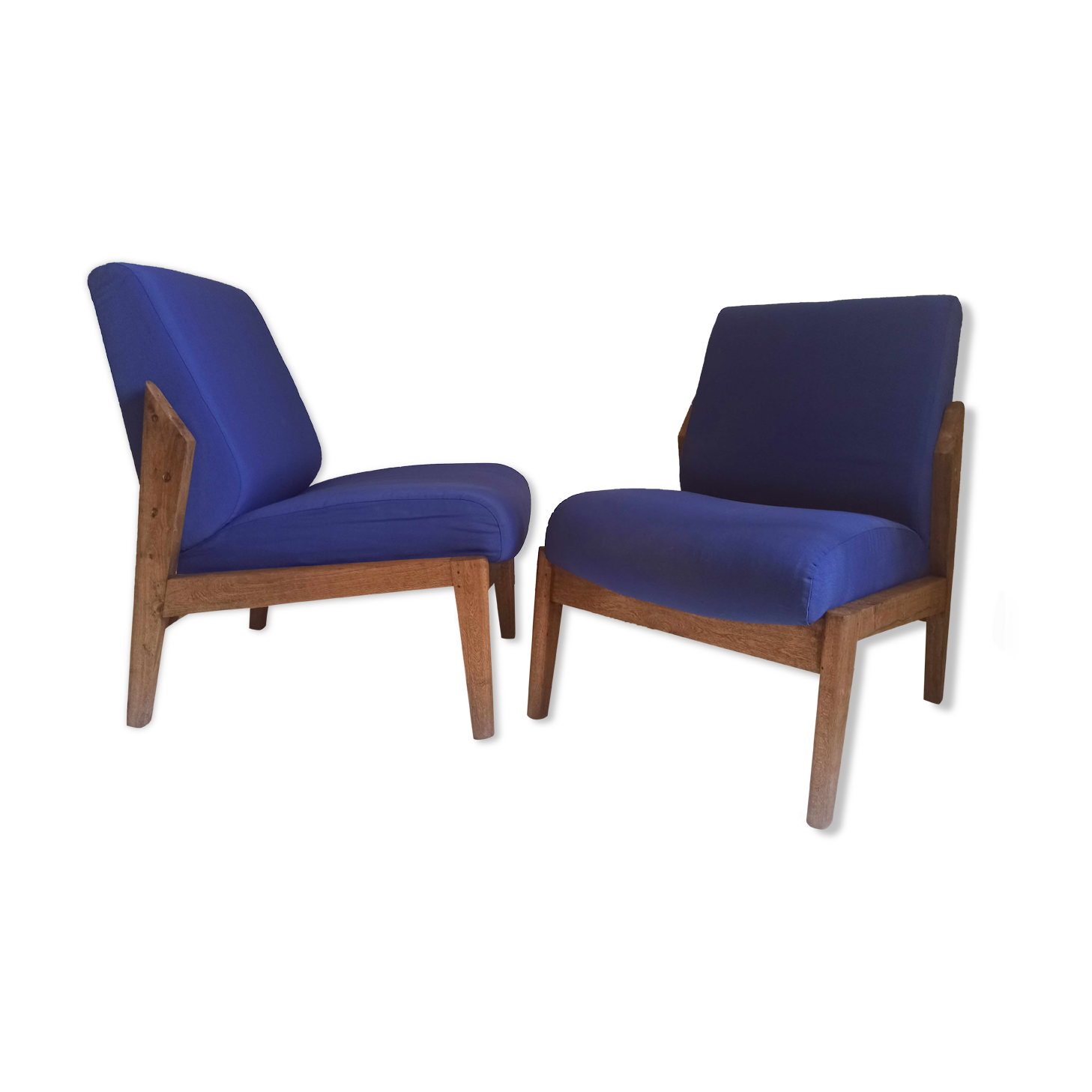 Pair of solid teak heaters 50s