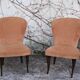 Velvet armchairs, 1950s, set of 2