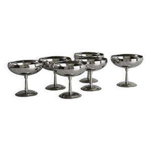 6 coupelles sur pied