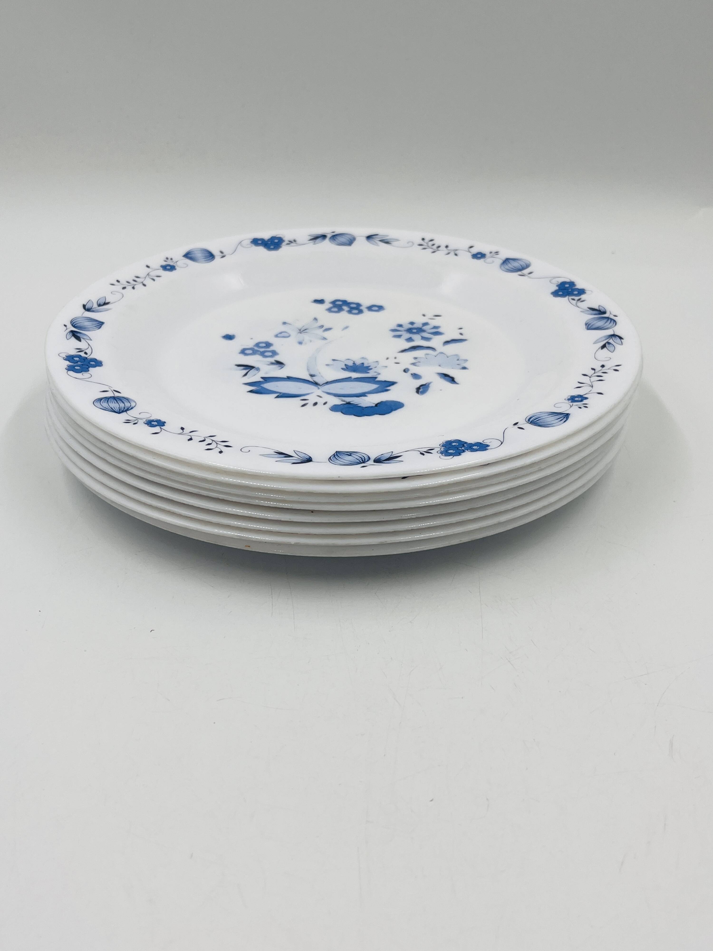 Set of 8 plates, model: Aster