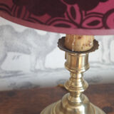 Lampe en bronze doré