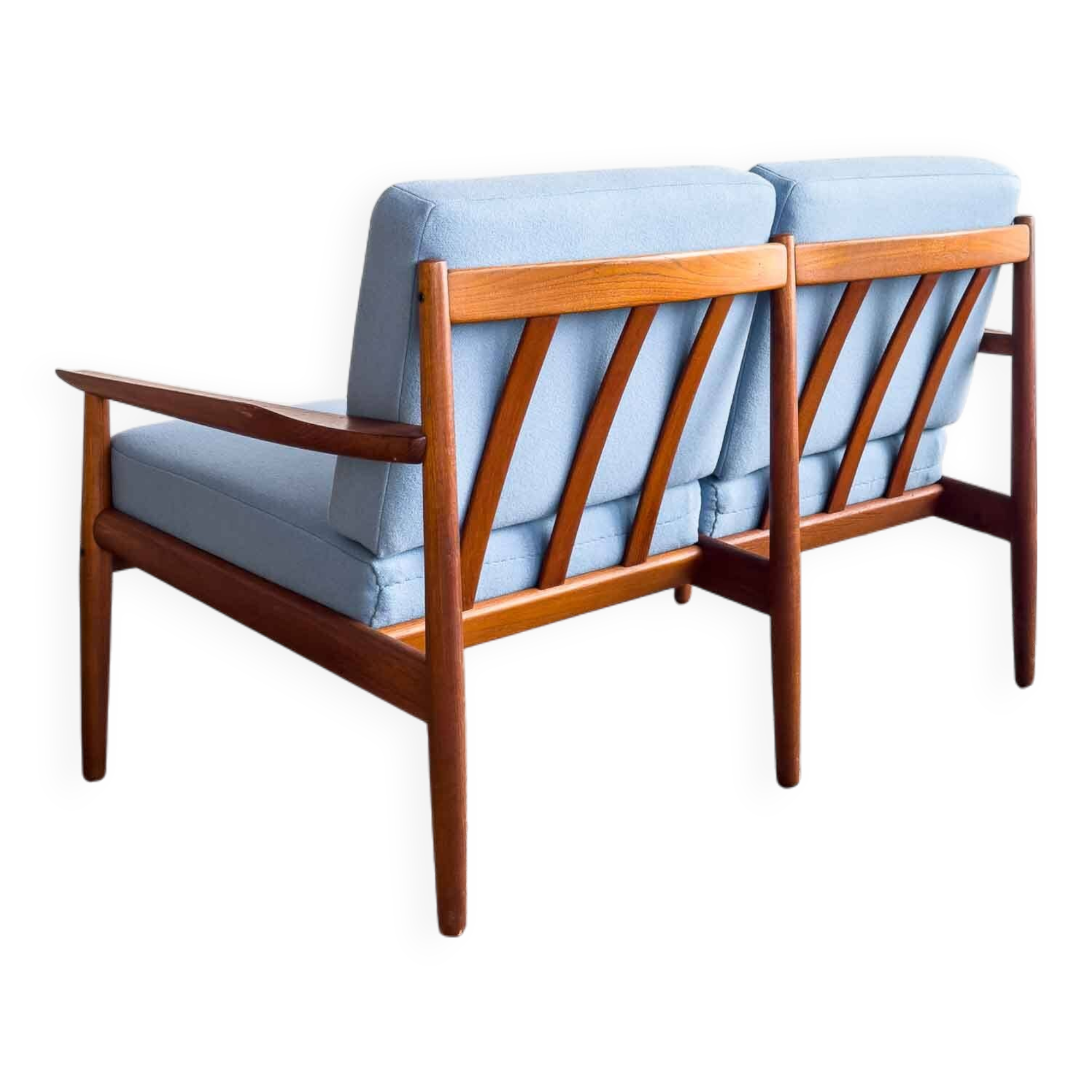 Canapé deux places danois Mid-Century Modern par Glostrup, années 1950