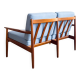 Canapé deux places danois Mid-Century Modern par Glostrup, années 1950