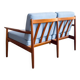 Canapé deux places danois Mid-Century Modern par Glostrup, années 1950