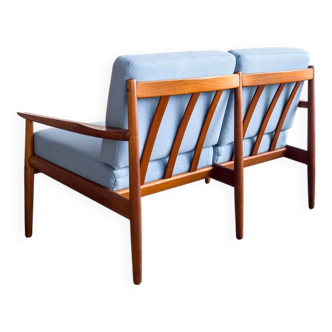 Canapé deux places danois Mid-Century Modern par Glostrup, années 1950
