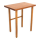 Scandinavian teak and oak side table, Sweden, 1960s