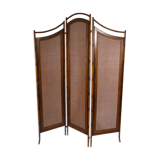Screen fake bamboo in caning of Wicker France 1950