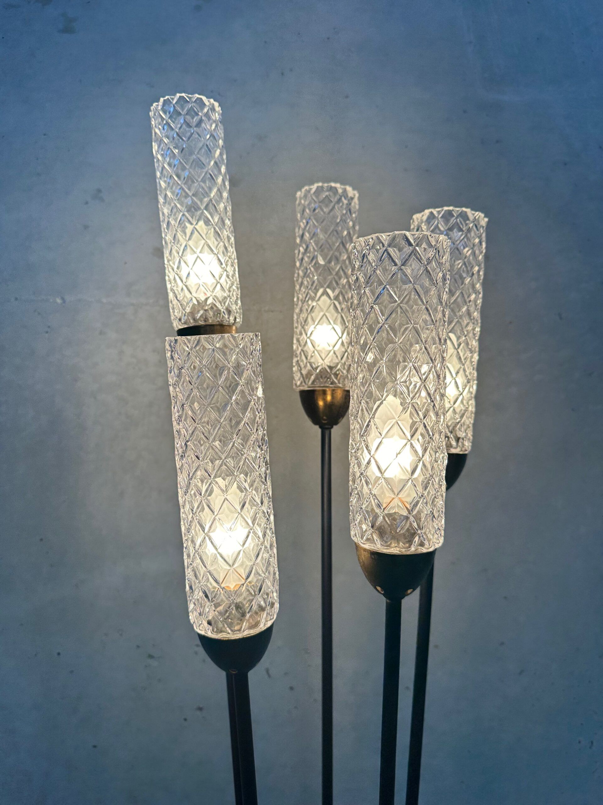 Vintage 1950s floor lamp