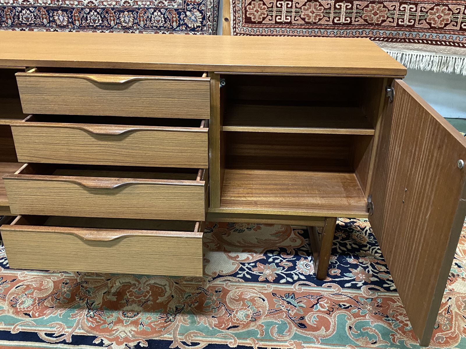 Teak veneer - from the 70s