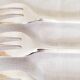 Cake or dessert forks, Christofle, America, silver-plated metal