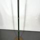 Arredoluce Monza, vintage brass and leather floor lamp. 40s