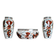 Keller e guérin luneville 1930: jardiniere and its 2 vases art deco period