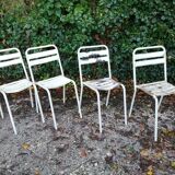 Set de 4 chaise Tolix T2  french bistro
