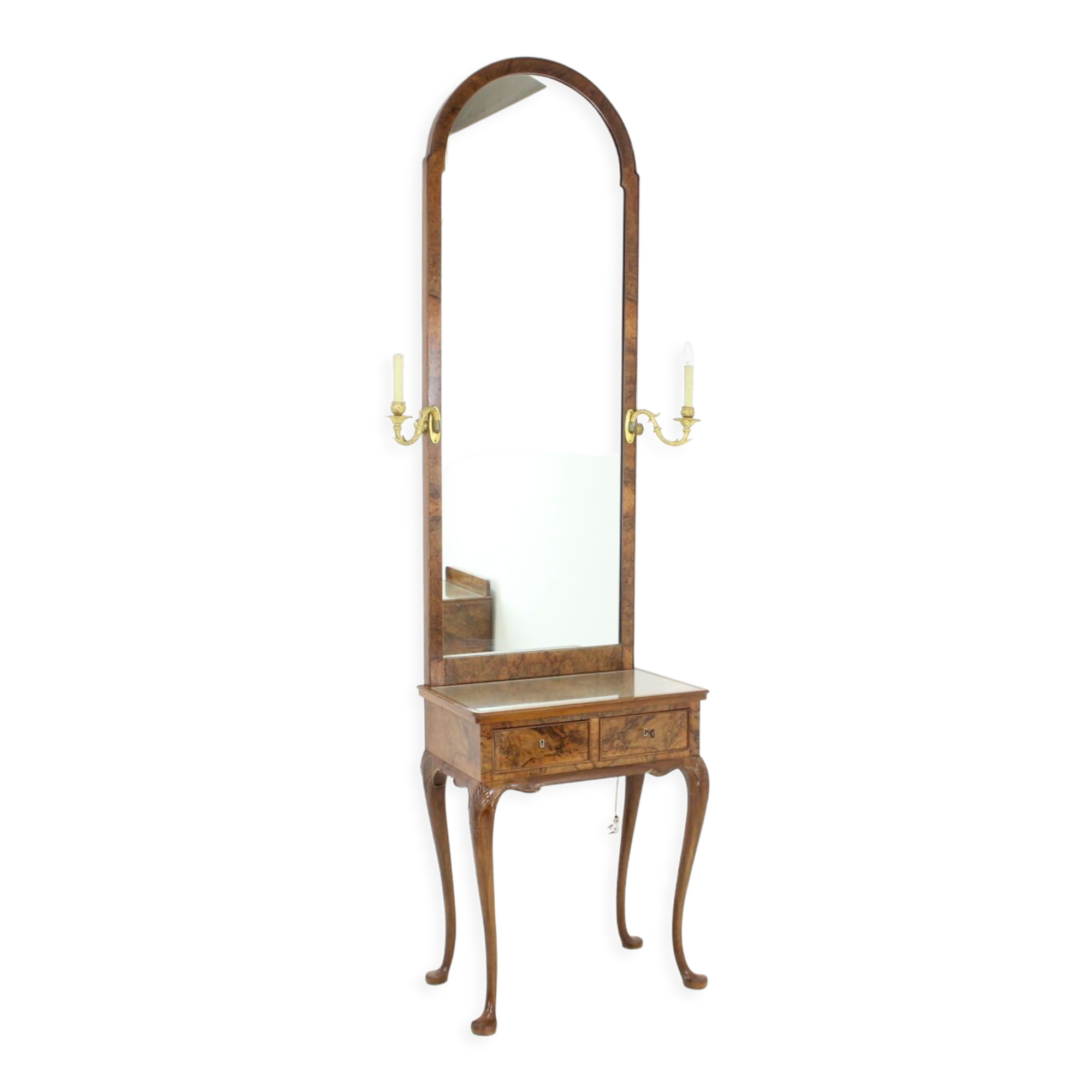 1920s mirror cabinet, Czechoslovakia