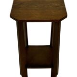 Art Deco plant table side table Oak 1950s