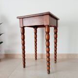Early 20th century side table in solid oak