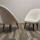Paire de fauteuils mid-century restaurés
