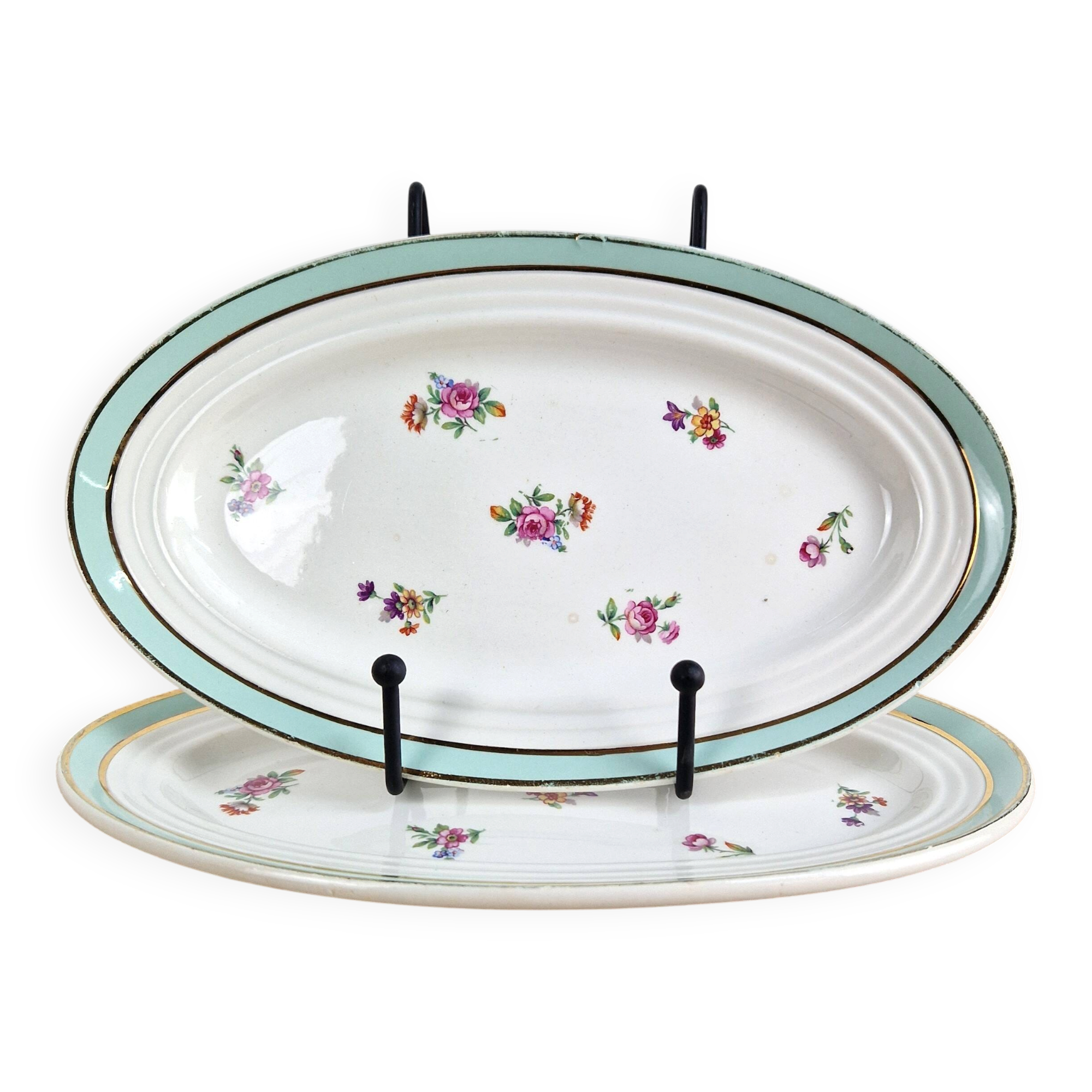 2 Beurriers Céranord Saint Amand - petits plats vintage