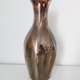 Iridescent ceramic vase