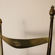 High-back Chiavari chair by Gaetano Descalzi, Italy, 1950