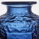Göte Augustsson Massive Dark Cobalt Glass Vase, For Ruda Glasbruk, 1960s