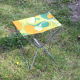 Nomad folding camping stools, France 1950s, set of three.