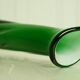 Italian soliflore vase in vintage blown glass