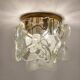 Catena ceiling light with Murano glass by Kalmar, Austria, 1960