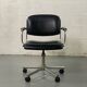 Fauteuil de bureau tubulaire noir