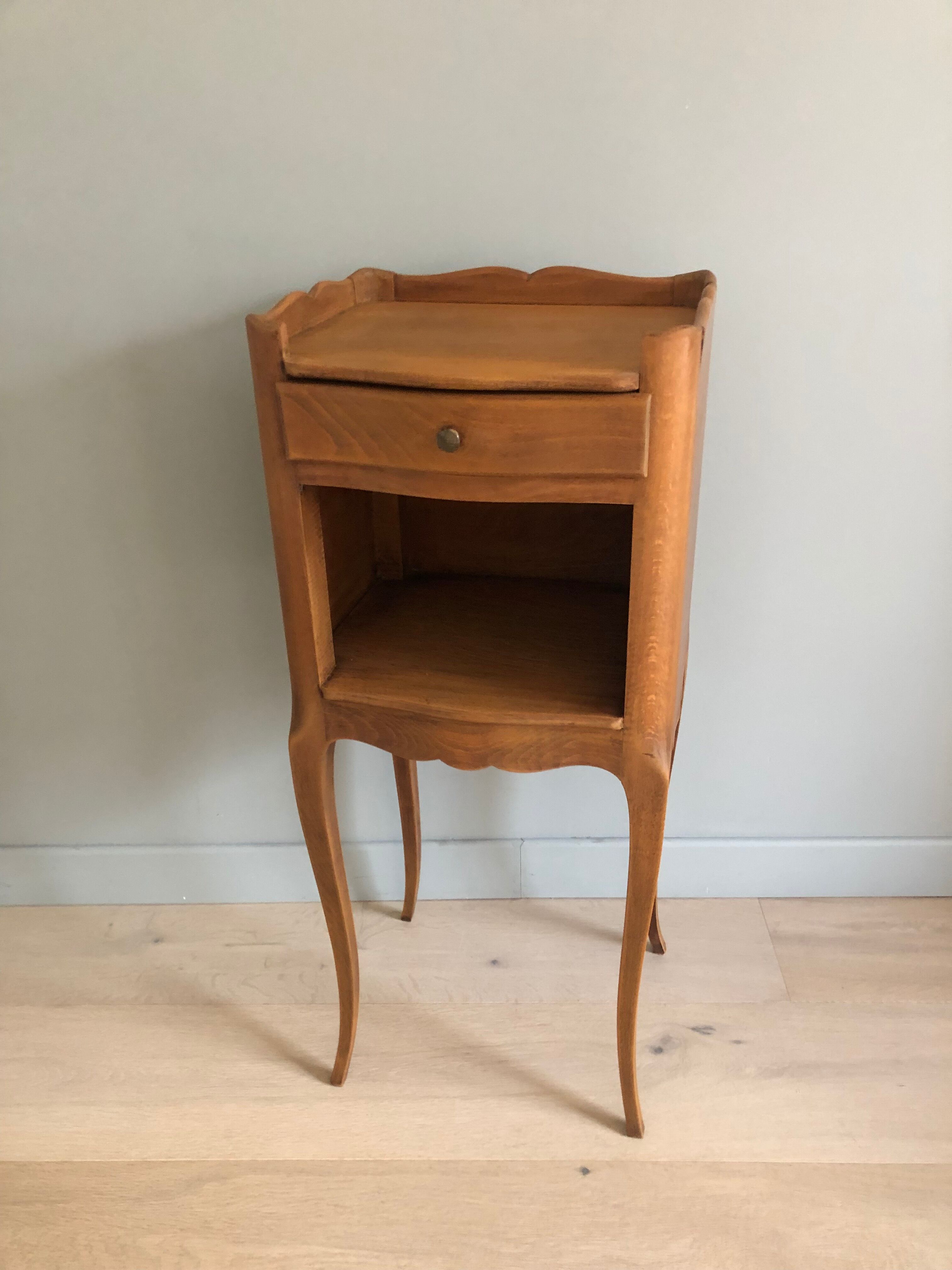 Louis XV style bedside in cherry