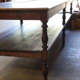 Oak draper's table