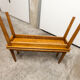 Paire de bancs enfant ou porte plante artisanal 1960