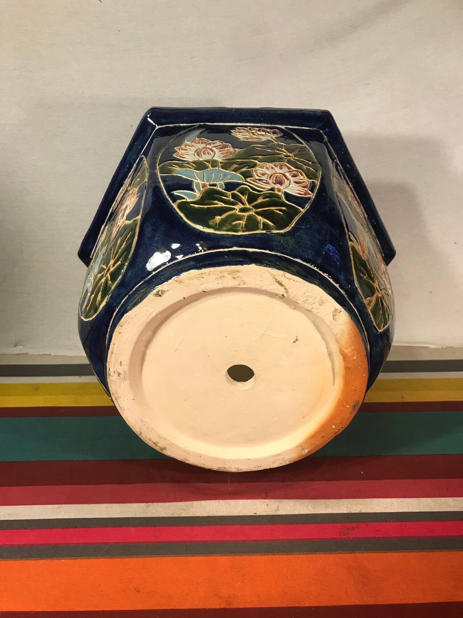 Ceramic pot cover