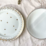 12 Mismatched porcelain plates