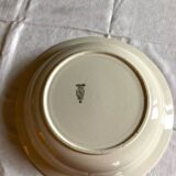 Grand plat ancien creux en porcelaine TBEG