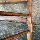 Louis Philippe chair, woven seat, late 19th century.