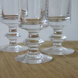 Set of Basel crystal glasses in good condition