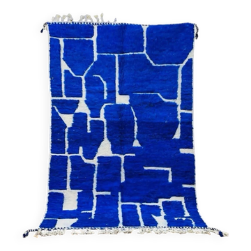 Tapis en laine fait main traditionnel 3 x 2 m