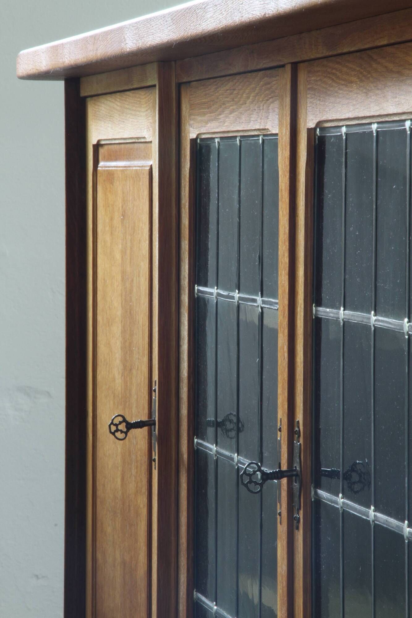 Vintage Danish 1960s Modern Oak Cabinet In The Style Of Henning Kjærnulf