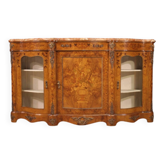 Great Napoleon III style French inlaid sideboard